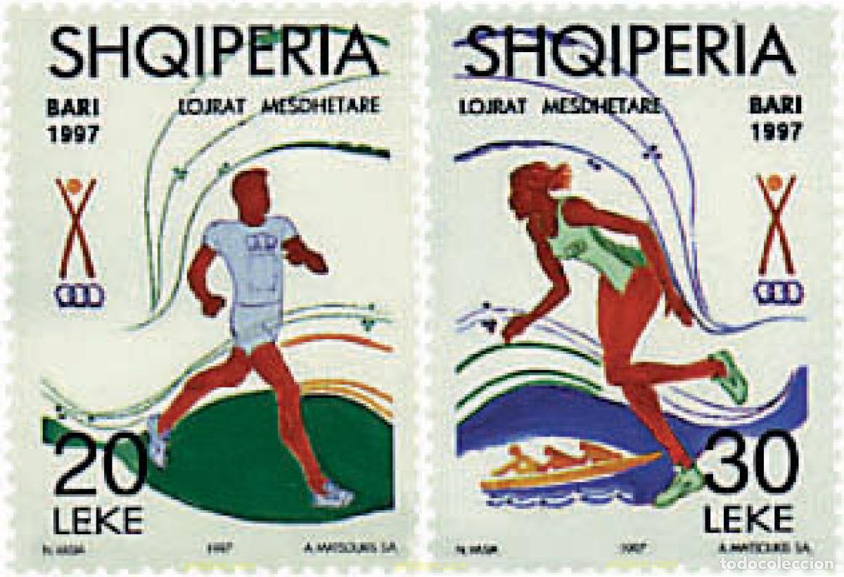 Selos: 78694 MNH ALBANIA 1997 JUEGOS MEDITERRANEOS EN BARI