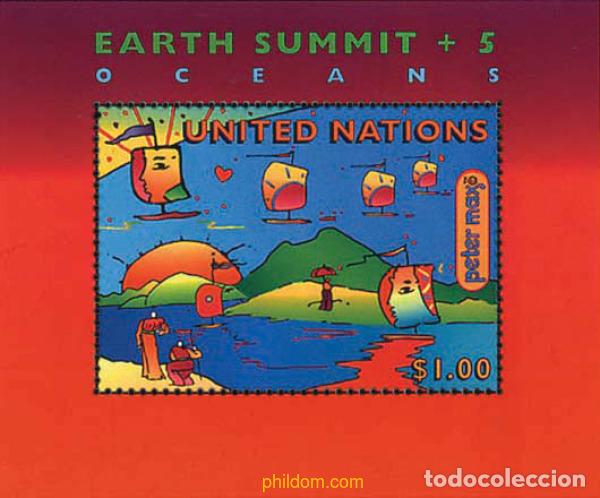 Sellos: 30795 MNH NACIONES UNIDAS. Nueva York 1997 CUMBRE DEL PLANETA TIERRA