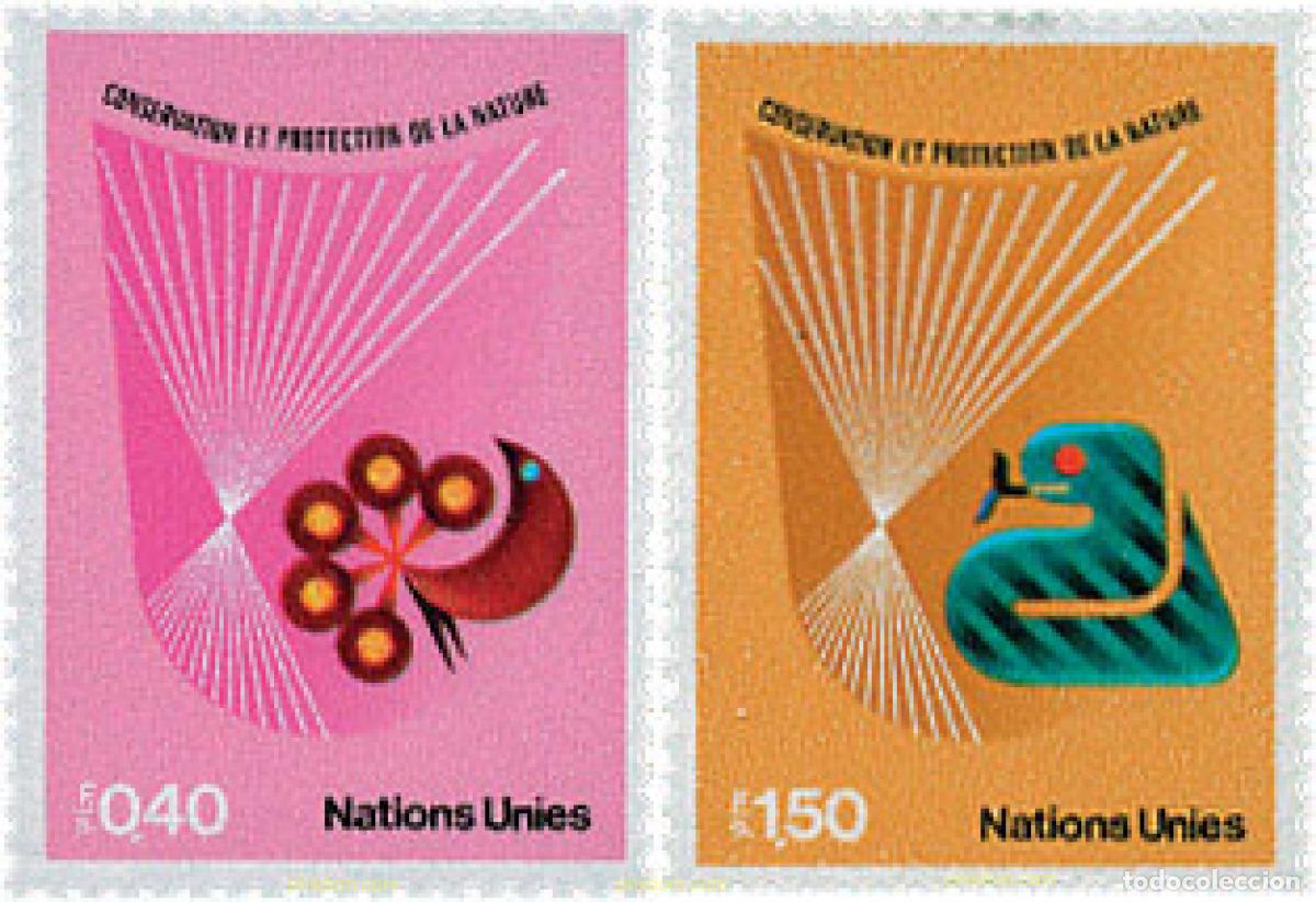 Timbres: 56450 MNH NACIONES UNIDAS. Ginebra 1982 CONSERVACION DE LA NATURALEZA