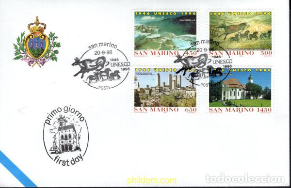 Sellos: 25148 MNH SAN MARINO 1996 50 ANIVERSARIO DE LA UNESCO
