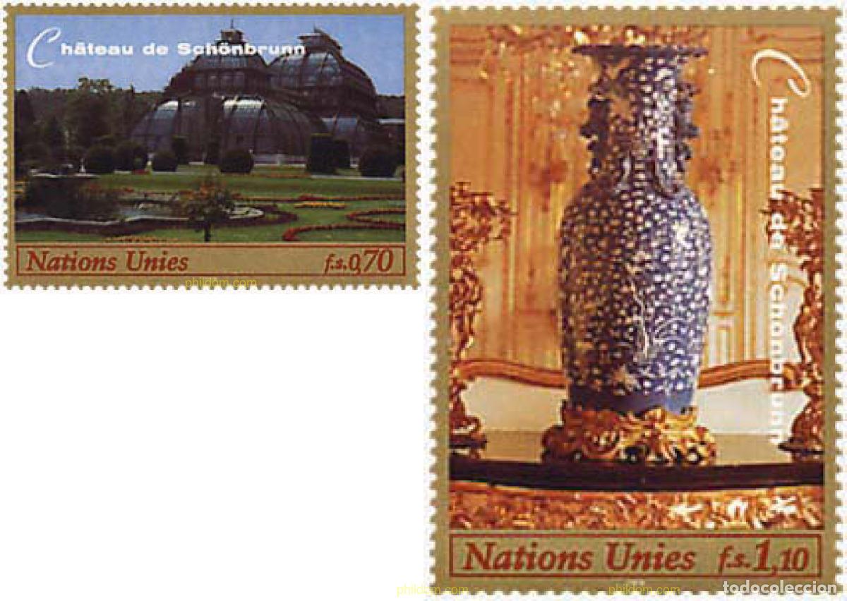 Sellos: 100189 MNH NACIONES UNIDAS. Ginebra 1998 CASTILLO DE SCH&Ouml;NBRUNN. PATRIMONIO MUNDIAL