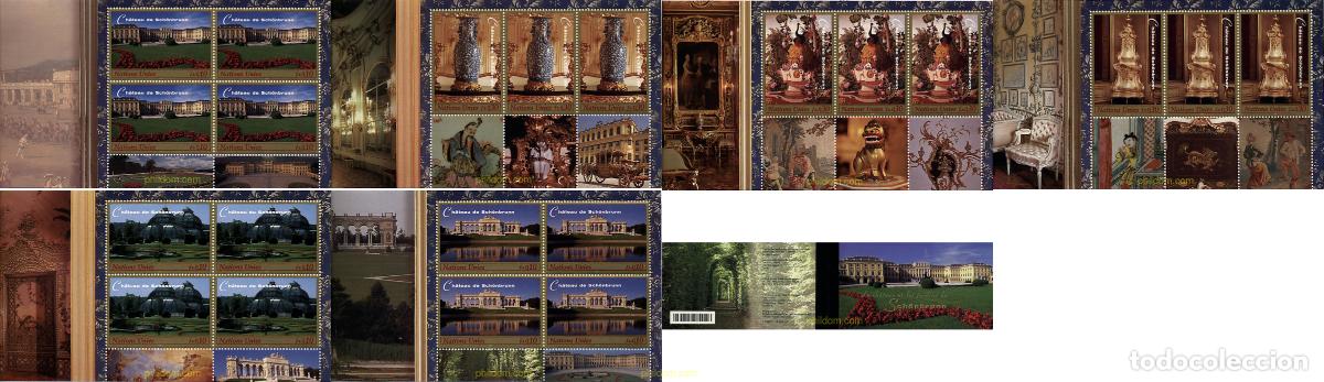 Sellos: 2838 MNH NACIONES UNIDAS. Ginebra 1998 CASTILLO DE SCH&Ouml;NBRUNN. PATRIMONIO MUNDIAL