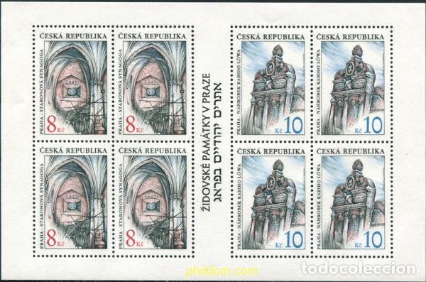Sellos: 7871 MNH CHEQUIA 1997 MONUMENTOS JUDIOS EN PRAGA