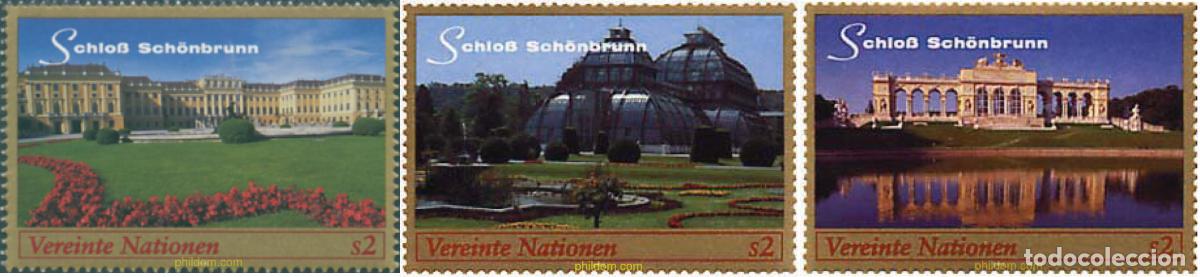 Sellos: 221067 MNH NACIONES UNIDAS. Viena 1998 CASTILLO DE SCH&Ouml;NBRUNN. PATRIMONIO MUNDIAL
