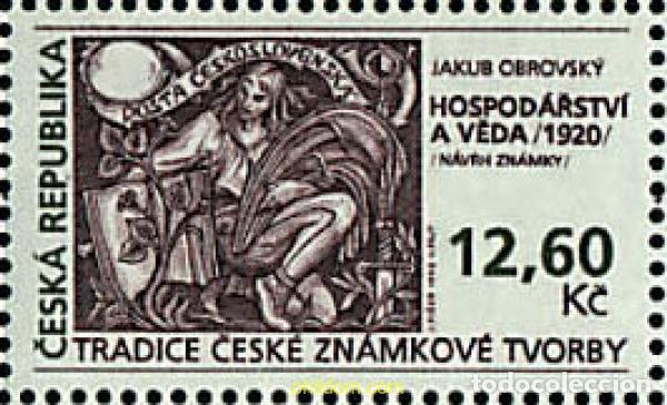 Sellos: 41253 MNH CHEQUIA 1998 LA TRADICION EN LA FABRICACION DE LOS SELLOS CHECOS
