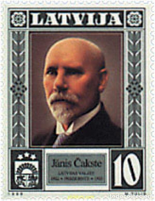 Sellos: 86603 MNH LETONIA 1998 PRESIDENTES DE LETONIA