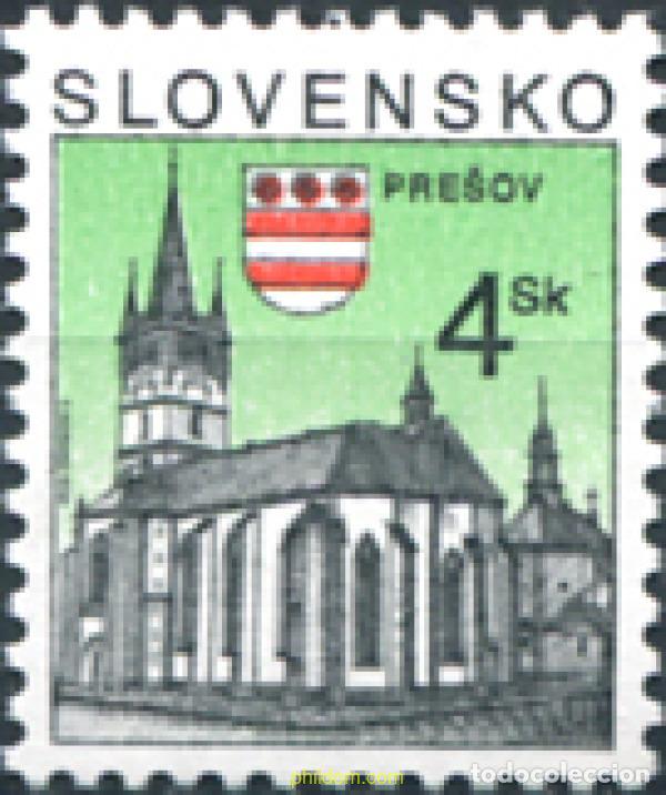 Selos: 31026 MNH ESLOVAQUIA 1998 CIUDADES