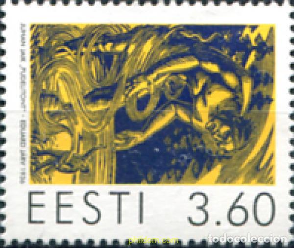 Sellos: 85771 MNH ESTONIA 1998 CENTENARIO DEL NACIMIENTO DE JUHAN JAIK