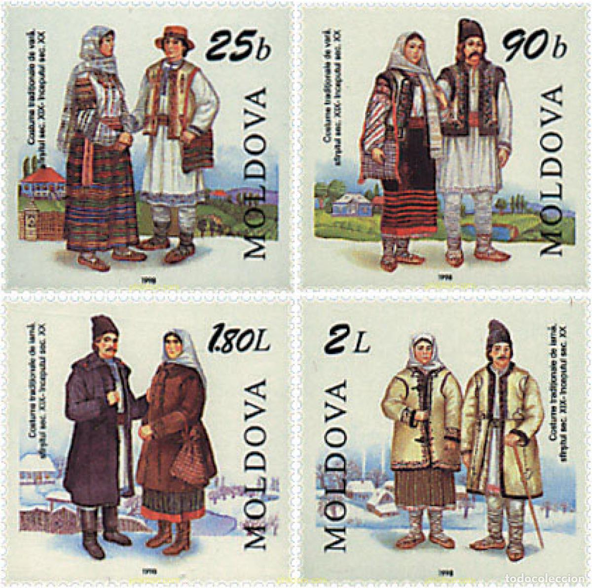 Briefmarken: 65312 MNH MOLDAVIA 1998 COSTUMBRES TRADICIONALES