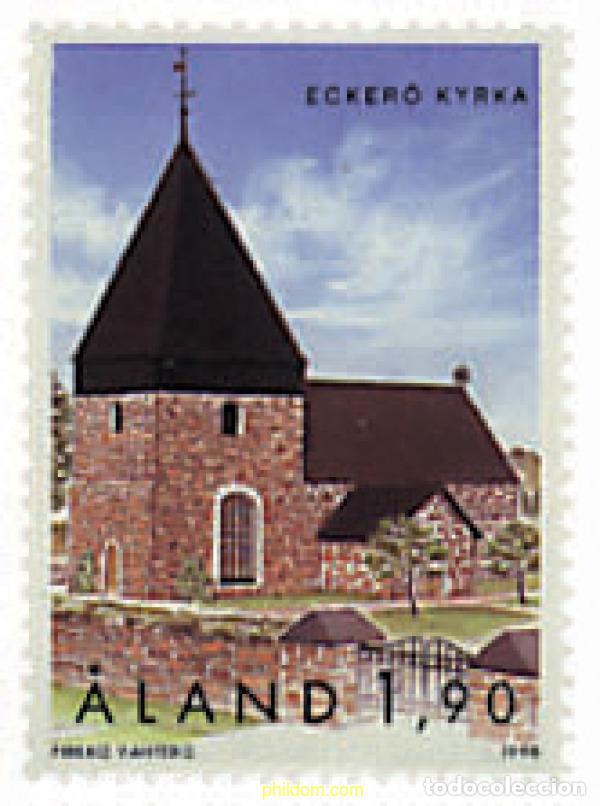 Sellos: 92682 MNH ALAND 1998 IGLESIAS DE ALAND