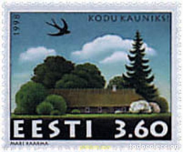 Sellos: 85765 MNH ESTONIA 1998 RENOVACION DE CASAS RURALES