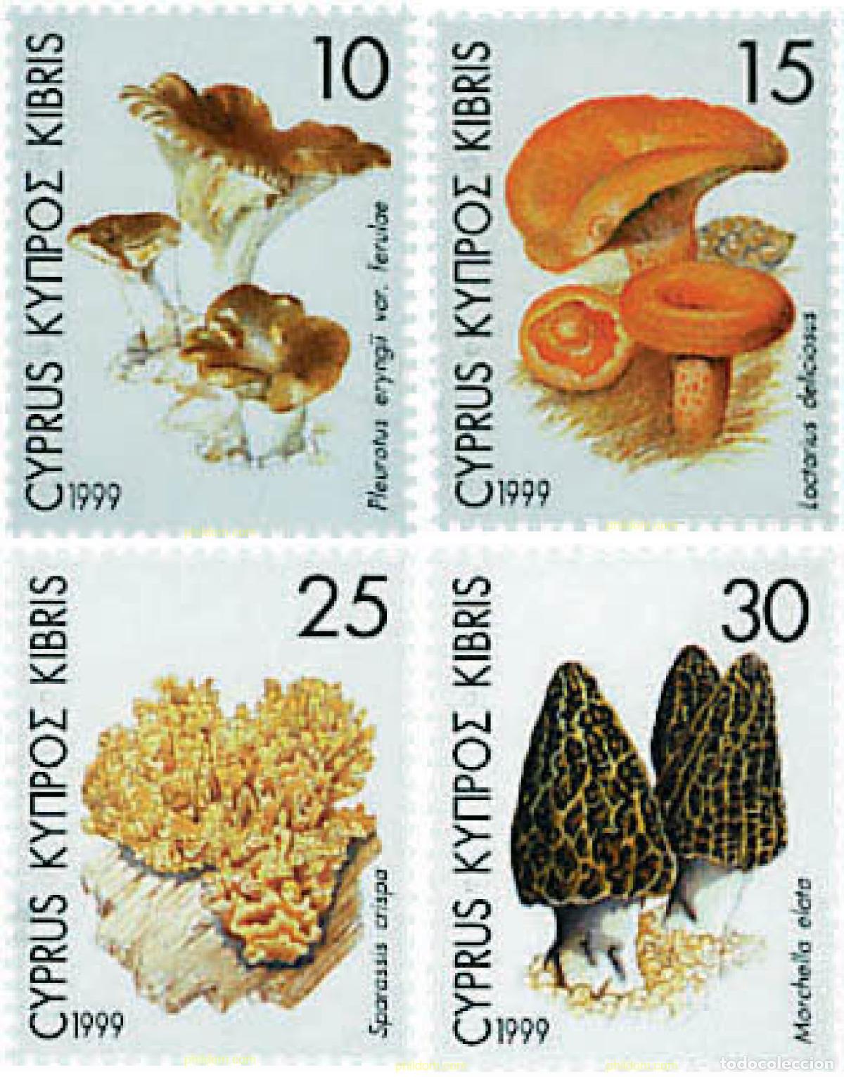 Sellos: 51407 MNH CHIPRE 1999 SETAS
