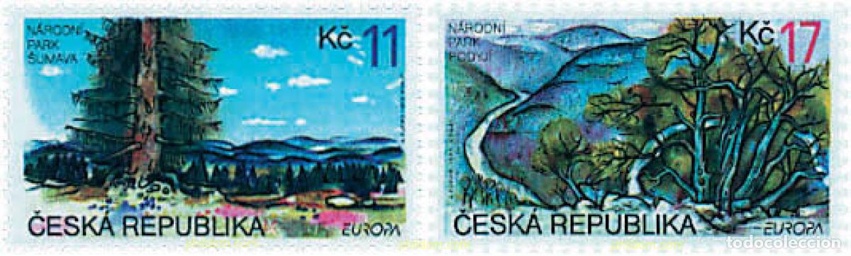 Sellos: 67784 MNH CHEQUIA 1999 EUROPA CEPT. RESERVAS Y PARQUES NATURALES