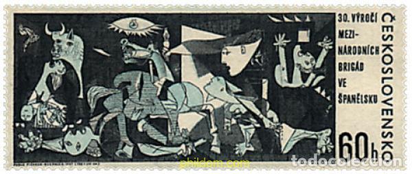 Sellos: 63674 MNH CHECOSLOVAQUIA 1966 30 ANIVERSARIO DE LAS BRIGADAS INTERNACIONALES EN ESPA&Ntilde;A