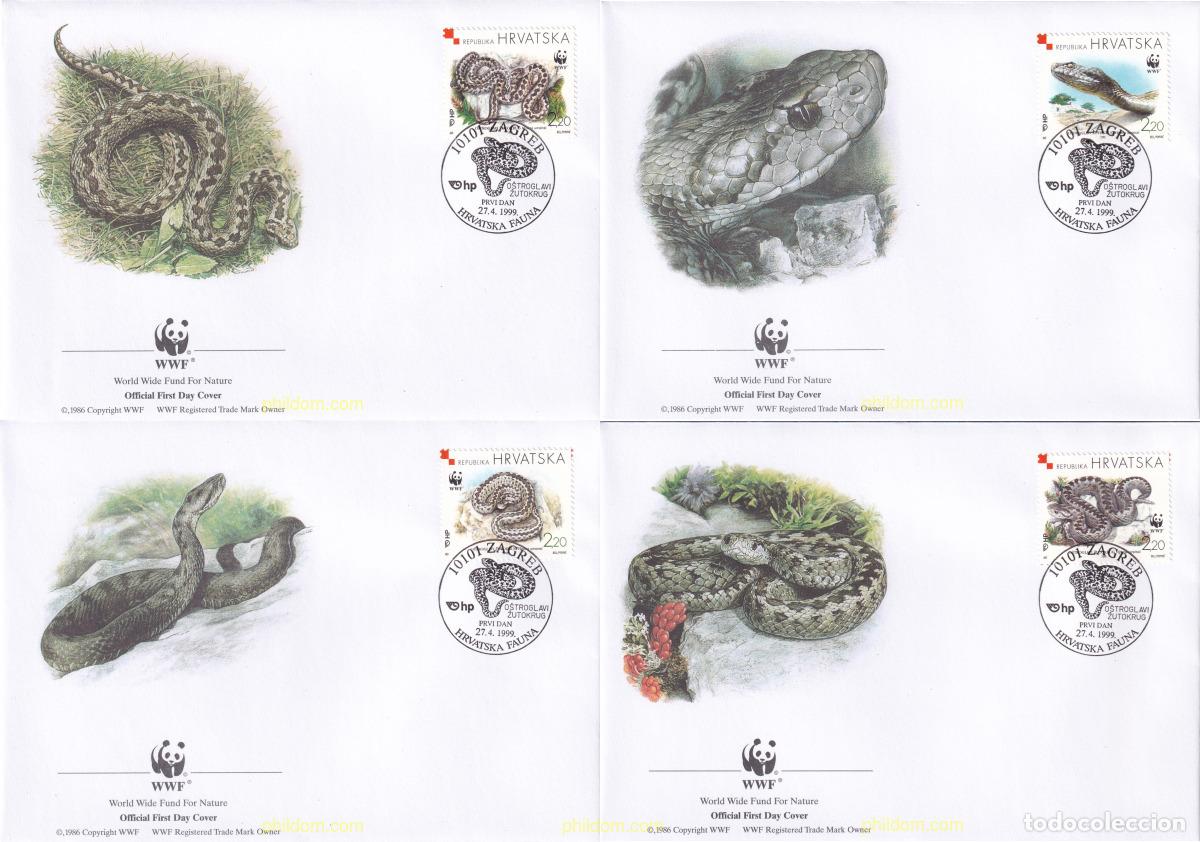 Sellos: 23247 MNH CROACIA 1999 VIBORA DE ORSINI
