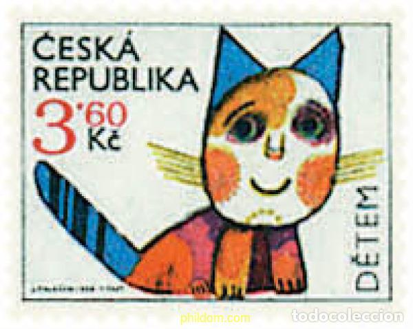Sellos: 63573 MNH CHEQUIA 1995 DIA DEL NI&Ntilde;O