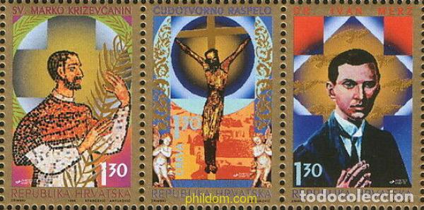 Sellos: 171671 MNH CROACIA 1996 ANIVERSARIOS RELIGIOSOS