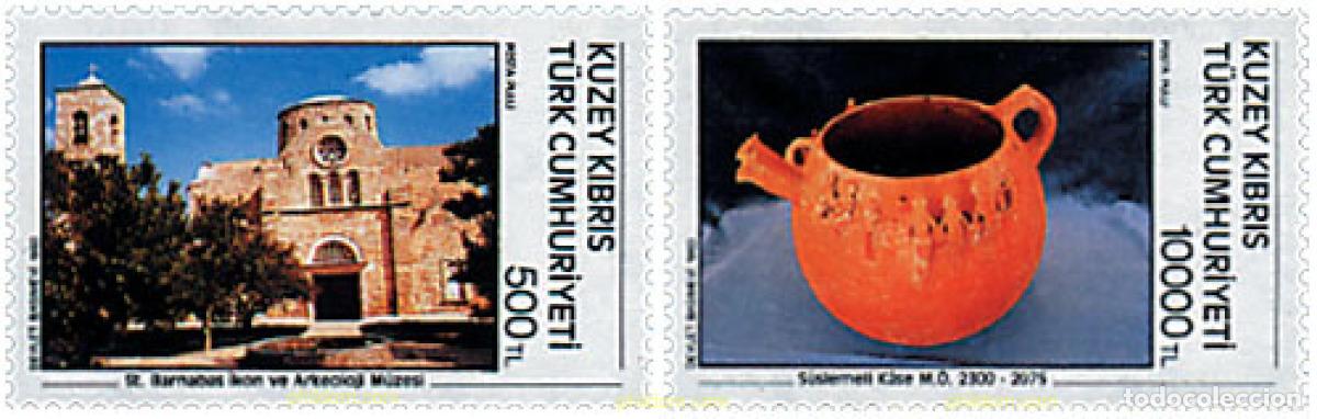 Sellos: 51455 MNH CHIPRE. Administraci&oacute;n turca 1993 TURISMO