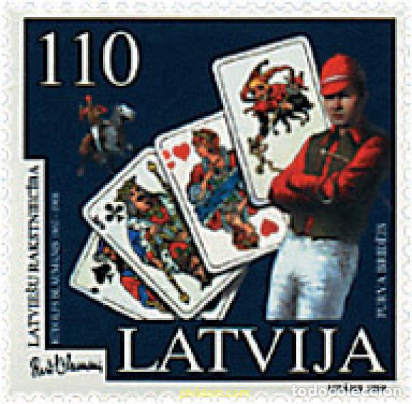 Sellos: 86564 MNH LETONIA 1999 LITERATURA. RUDOLFS BLAUMANIS