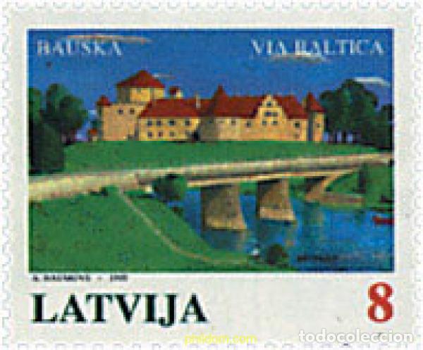 Sellos: 86345 MNH LETONIA 1995 VIA BALTICA