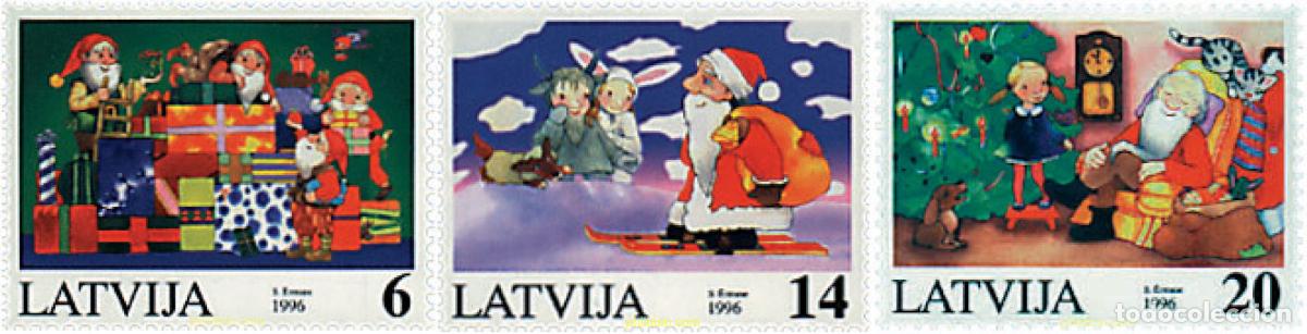 Sellos: 86463 MNH LETONIA 1996 NAVIDAD