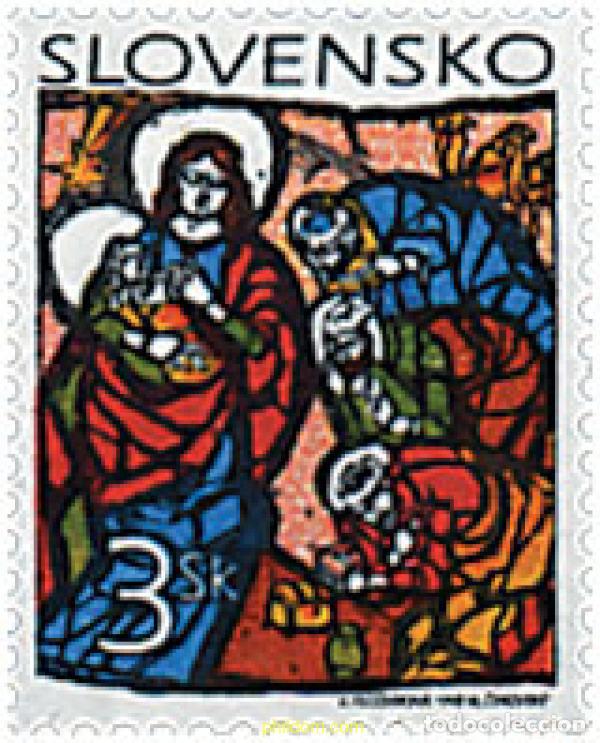 Sellos: 41161 MNH ESLOVAQUIA 1998 NAVIDAD