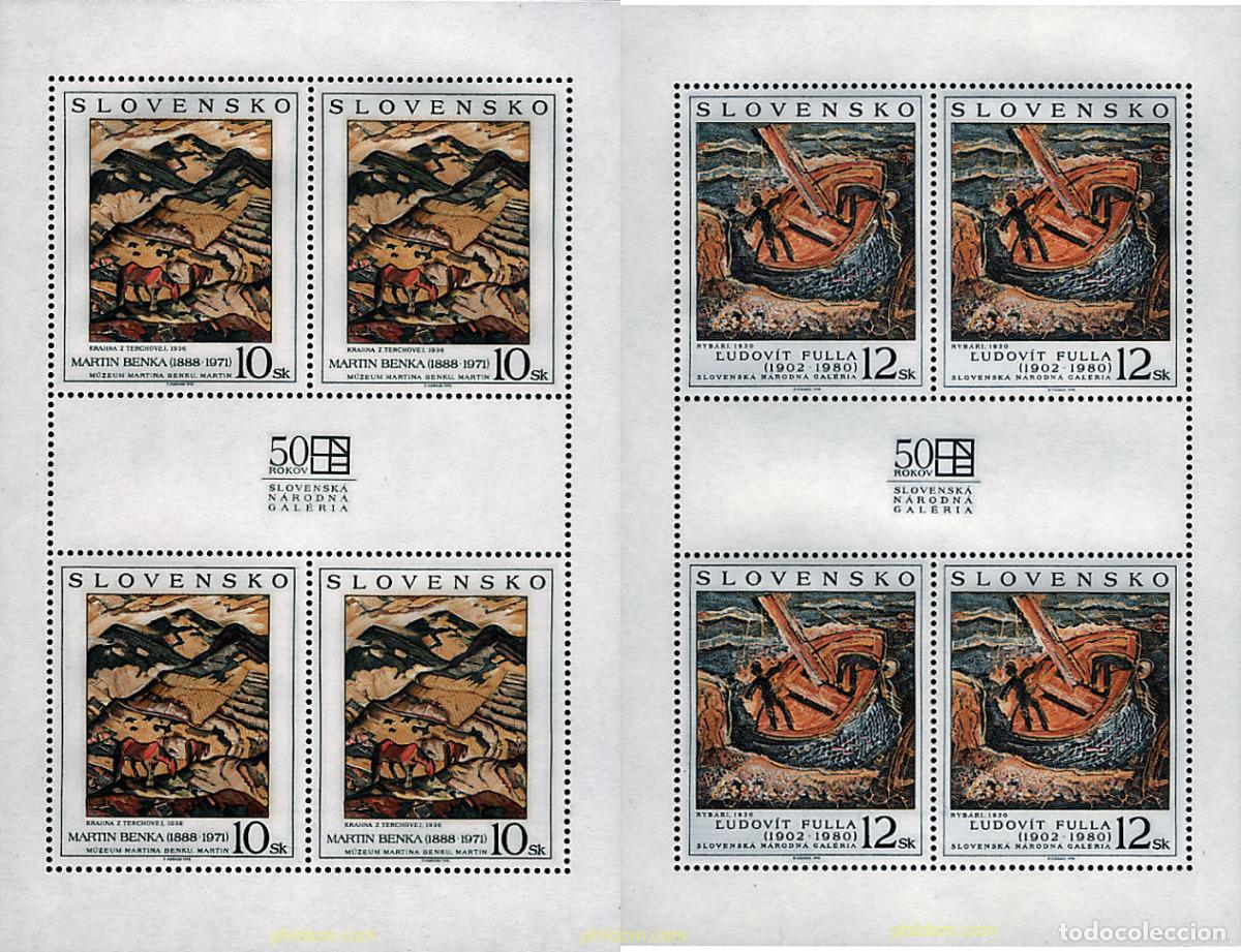 Sellos: 10663 MNH ESLOVAQUIA 1998 ARTE