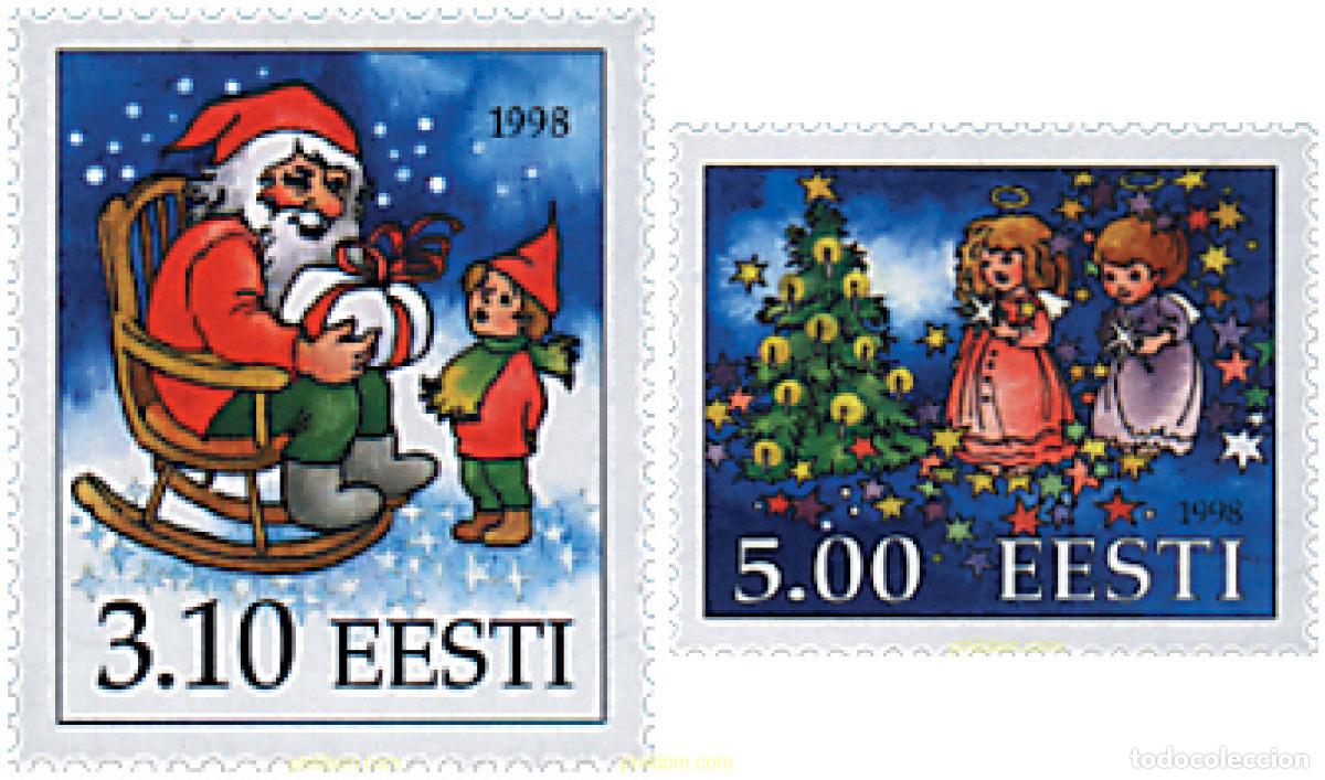 Sellos: 85778 MNH ESTONIA 1998 NAVIDAD