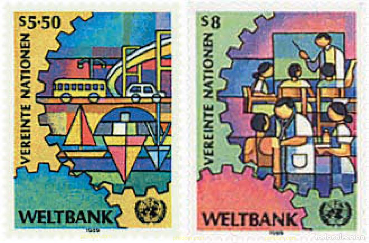 Sellos: 44723 MNH NACIONES UNIDAS. Viena 1989 EL BANCO MUNDIAL