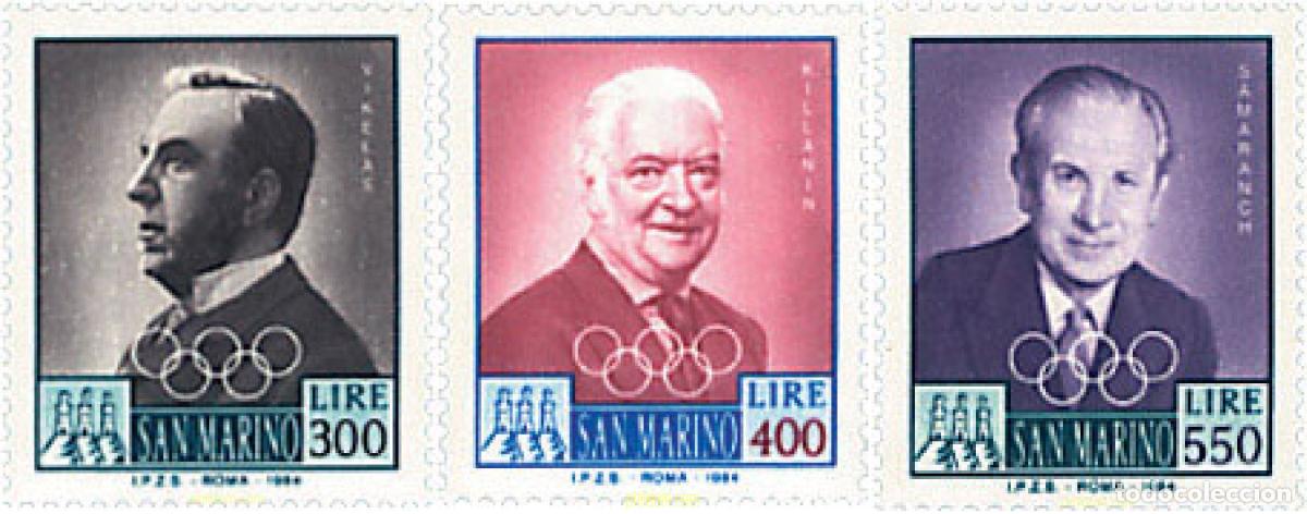 Sellos: 71862 MNH SAN MARINO 1984 PRESIDENTES DEL COMITE OLIMPICO INTERNACIONAL