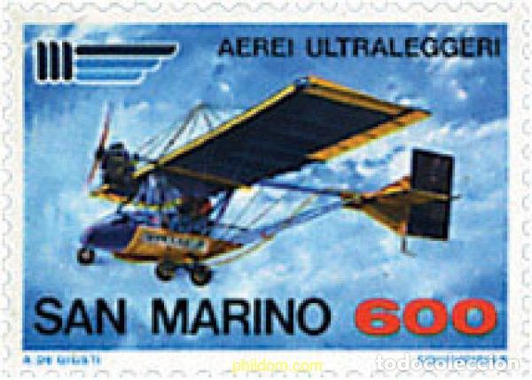 Sellos: 70342 MNH SAN MARINO 1987 AVIACION DEPORTIVA. ULTRALIGEROS