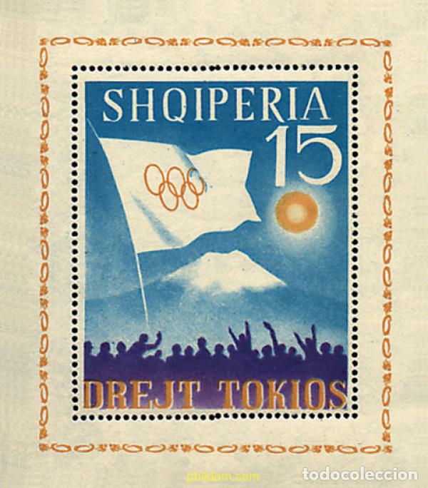 Sellos: 78085 MNH ALBANIA 1964 18 JUEGOS OLIMPICOS VERANO TOKIO 1964