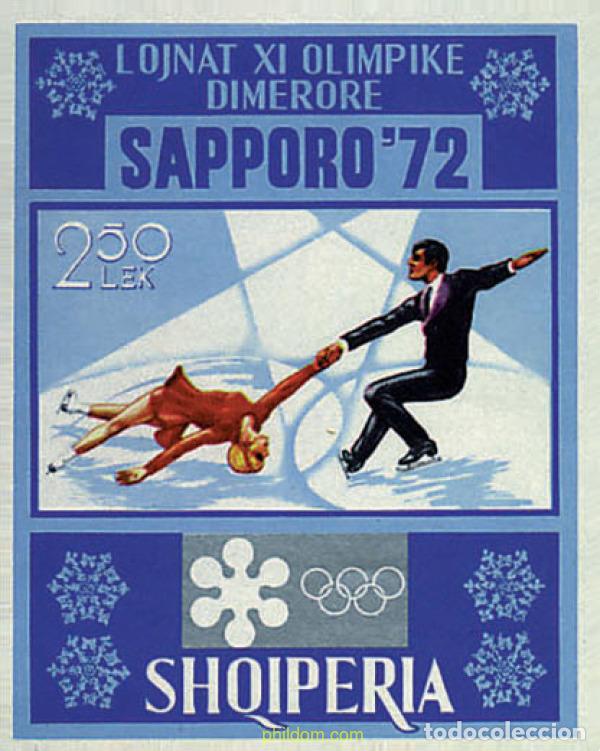Selos: 78395 MNH ALBANIA 1972 11 JUEGOS OLIMPICOS DE INVIERNO SAPPORO 1972