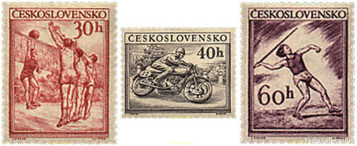 Francobolli: 578350 HINGED CHECOSLOVAQUIA 1953 DEPORTES