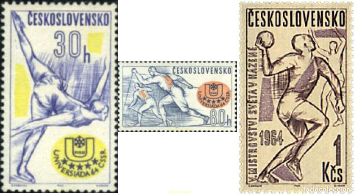 Sellos: 63648 MNH CHECOSLOVAQUIA 1964 DEPORTES