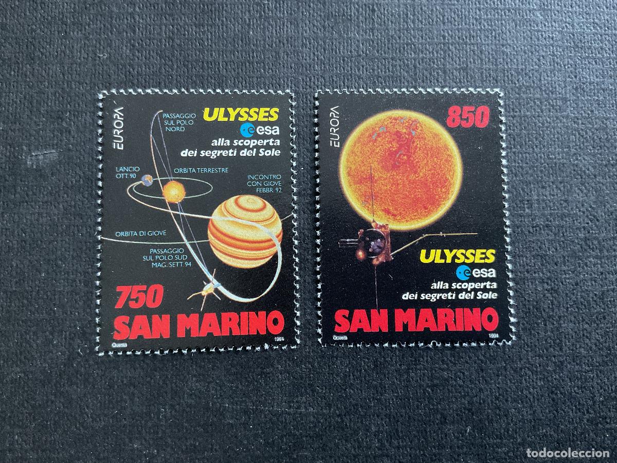 Sellos: SAN MARINO N&ordm; YVERT 1368/9*** A&Ntilde;O 1994. EUROPA. EUROPA Y LOS DESCUBRIMIENTOSW