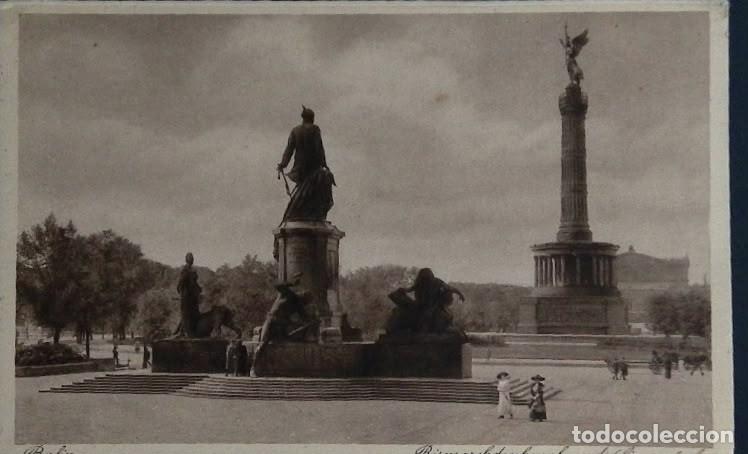 Sellos: KV) 1910, GERMANY, VIEW OF K&Ouml;NIGSPLATZ IN BERLIN FEATURING THE BISMARCK MONUMENT AND THE VICTORY COL