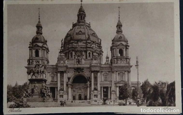 Sellos: KV)1925, GERMANY, VIEW OF THE BERLIN CATHEDRAL (BERLINER DOM) WITH ITS GRAND BAROQUE DOME AND THE E