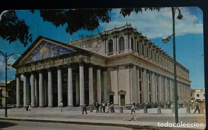 Sellos: KV) CUBA, VIEW OF THE CAPITOLIO OF HAVANA WITH ITS IMPOSING NEOCLASSICAL COLUMNED FACADE AND LARGE U