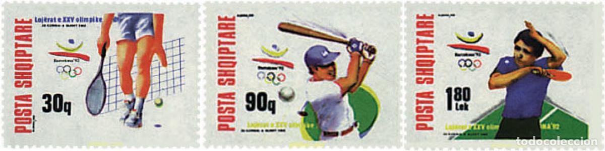 Sellos: 78610 MNH ALBANIA 1992 25 JUEGOS OLIMPICOS VERANO BARCELONA 1992