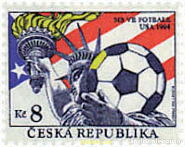 Sellos: 63567 MNH CHEQUIA 1994 COPA DEL MUNDO DE FUTBOL. USA-94
