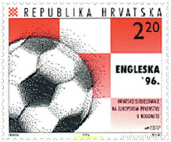 Selos: 41342 MNH CROACIA 1996 EURO 96. CAMPEONATO EUROPEO DE FUTBOL