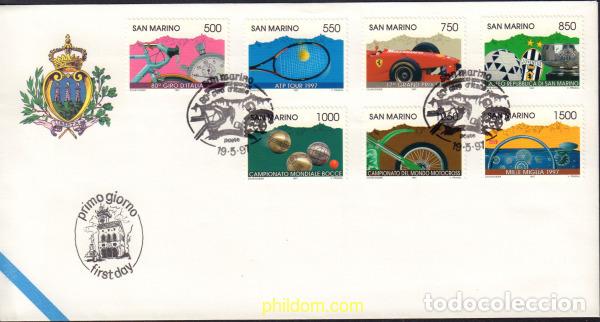 Sellos: 386678 MNH SAN MARINO 1997 DEPORTES