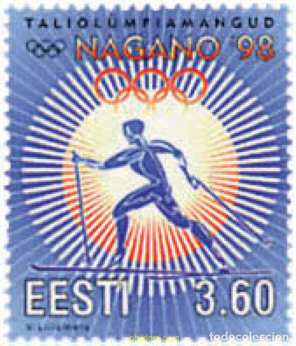 Sellos: 85748 MNH ESTONIA 1998 18 JUEGOS OLIMPICOS DE INVIERNO NAGANO 1998