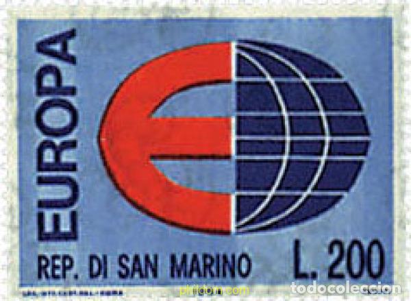 Sellos: 251602 MNH SAN MARINO 1964 EUROPA CEPT. MARGARITA CON 22 PETALOS