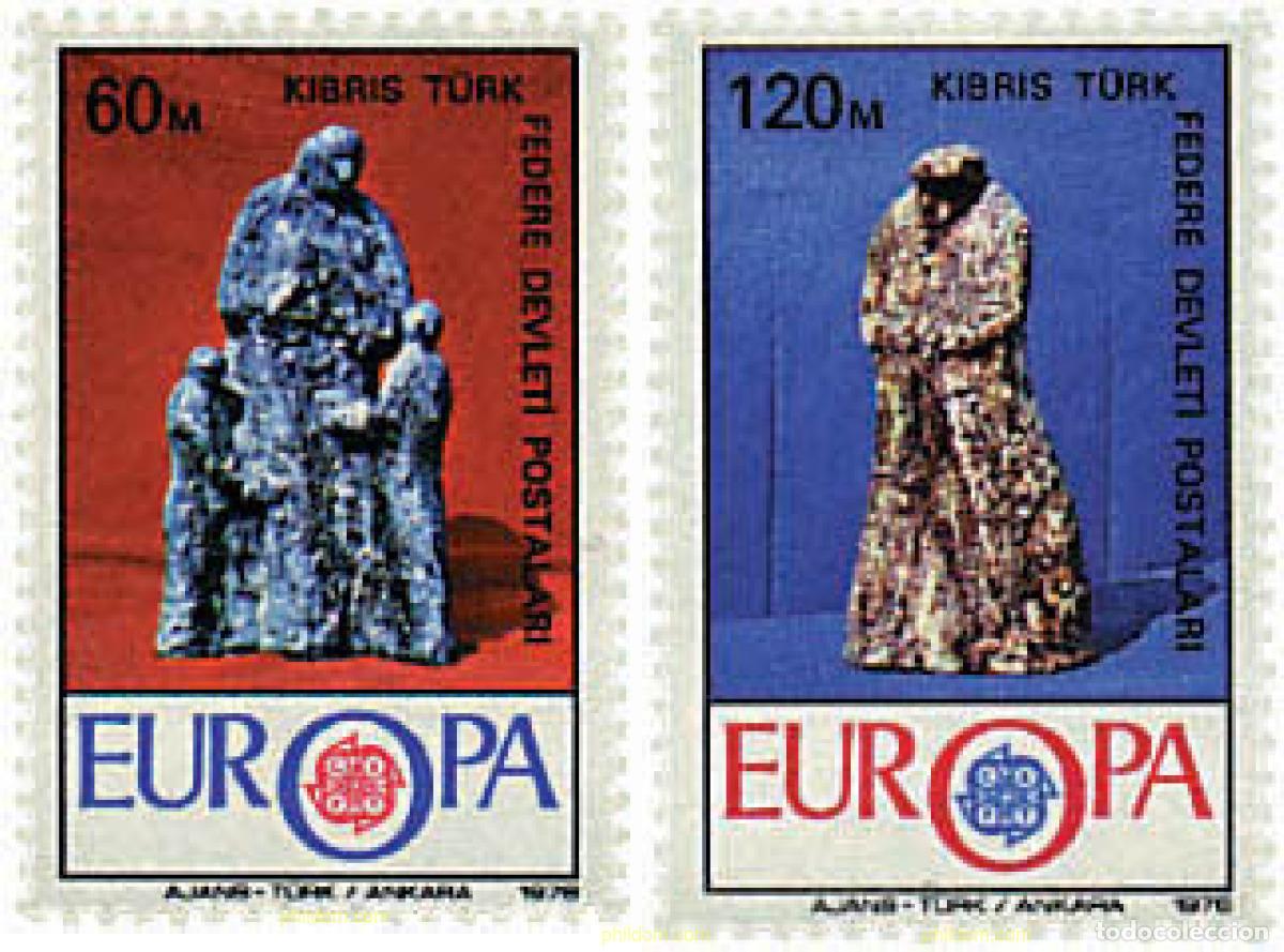 Sellos: 62287 MNH CHIPRE. Administraci&oacute;n turca 1976 EUROPA CEPT 1976 - ARTESANIA