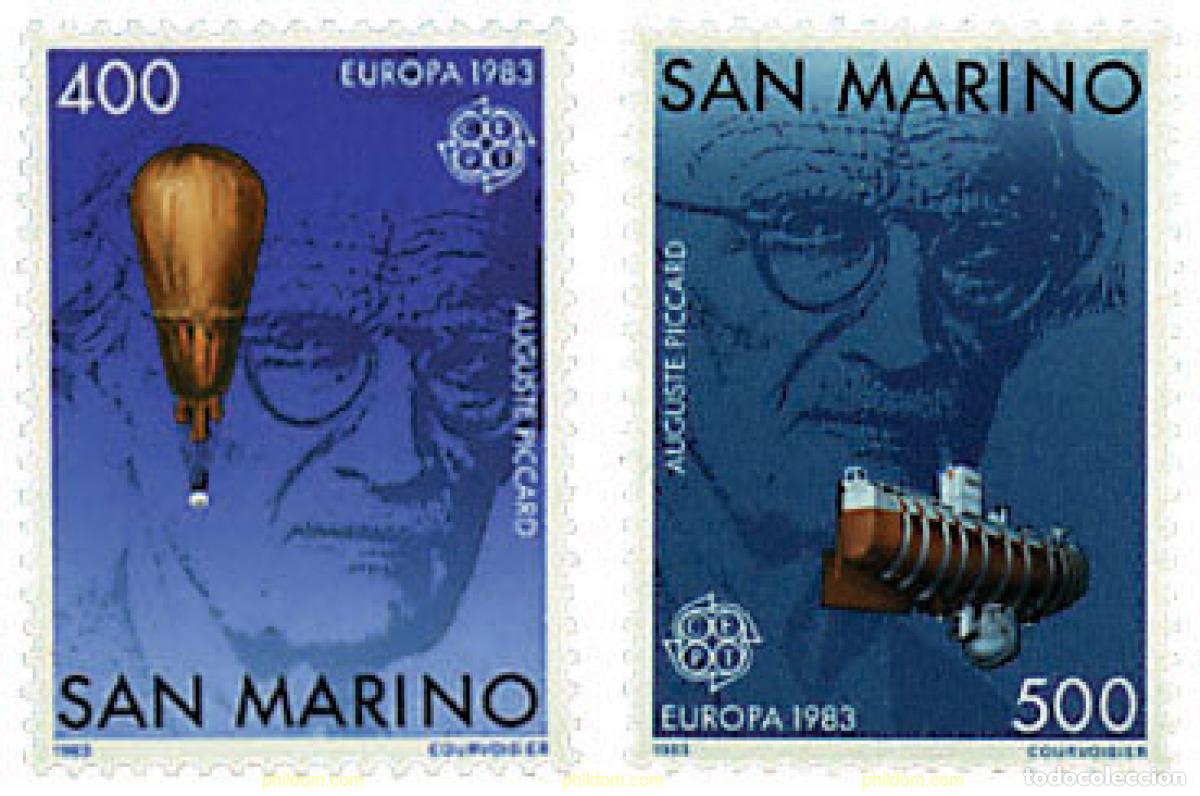 Sellos: 62540 MNH SAN MARINO 1983 EUROPA CEPT. GRANDES OBRAS DE LA HUMANIDAD