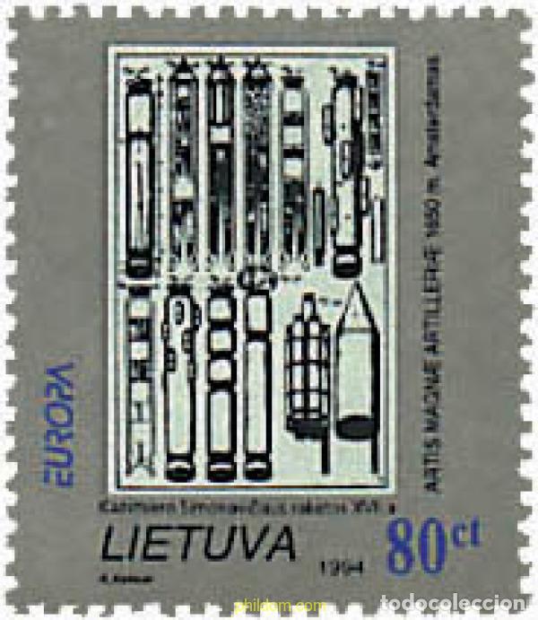 Sellos: 62926 MNH LITUANIA 1994 EUROPA CEPT. GRANDES DESCUBRIMIENTOS