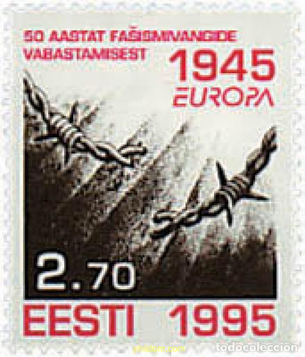 Briefmarken: 85548 MNH ESTONIA 1995 EUROPA CEPT. PAZ Y LIBERTAD