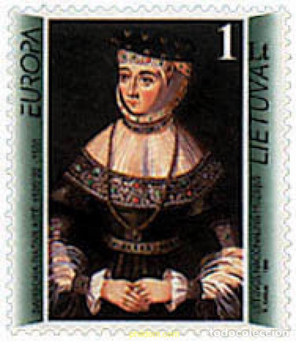 Sellos: 63019 MNH LITUANIA 1996 EUROPA CEPT. MUJERES CELEBRES